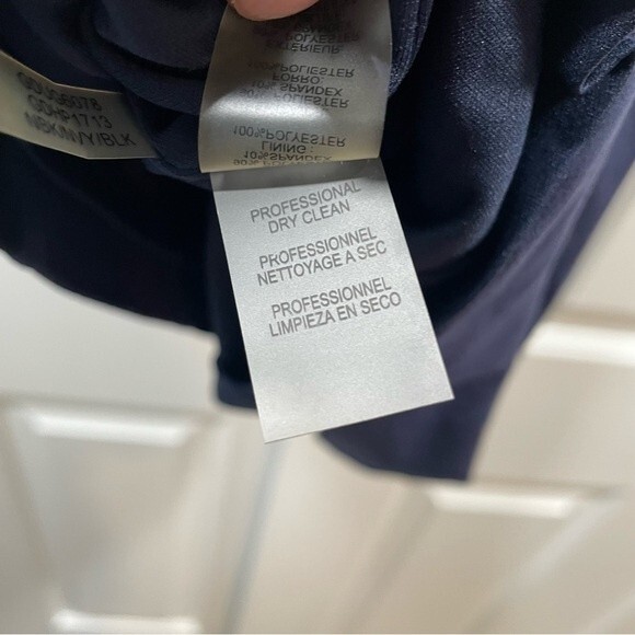 NWT Guess Blue and Black Starburst Dress Size 8 - Picture 11 of 11